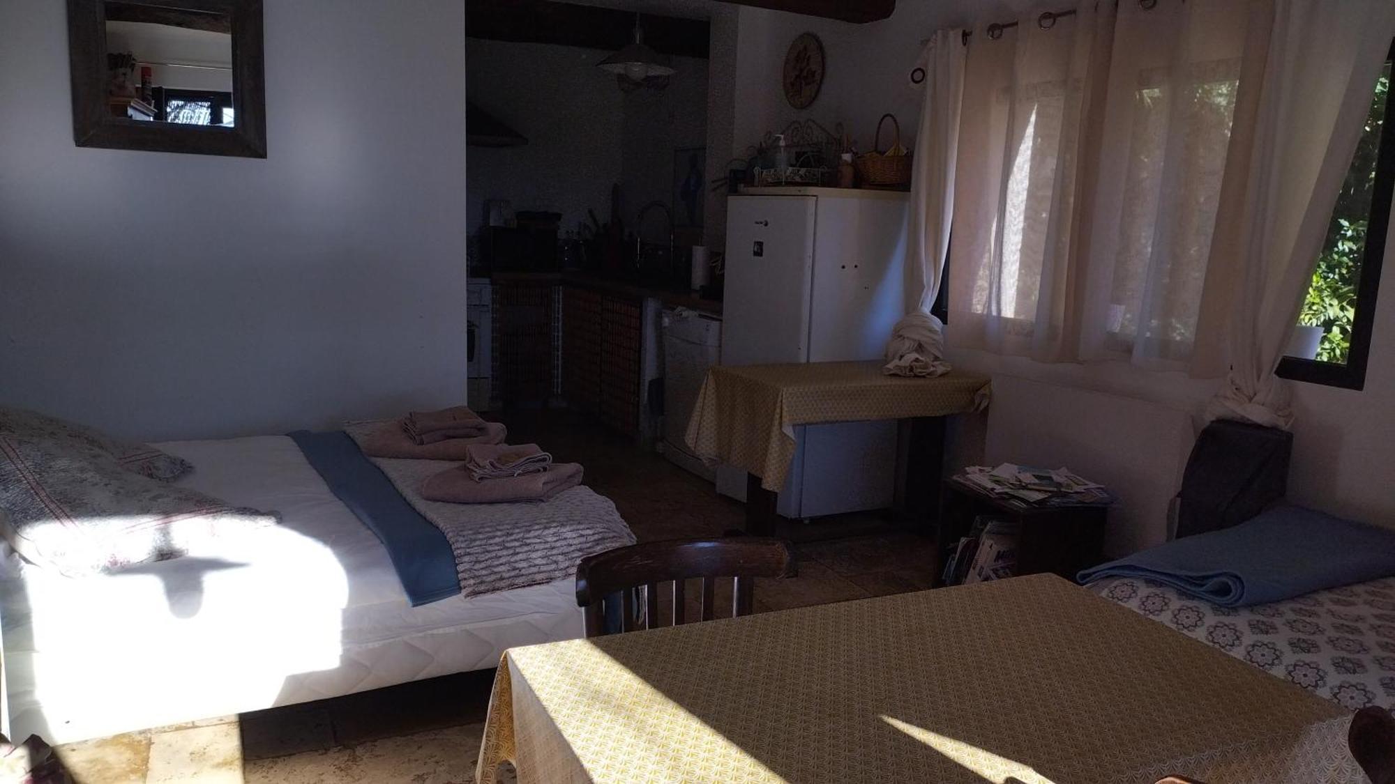 Studio indépendant dans Ferme Equestre Aups Extérieur photo